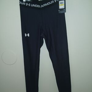 Under Armour Women's Dark Leggings with Logo